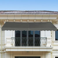 Telescopic Awning Sun Shade, Retractable Canopy Sun Shelter