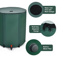 200L/225L Collapsible Rain Barrel, Water Storage Container