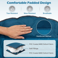 Oversized Camping Chair with Side Pockets and Cup Holder for Outdoor Sports