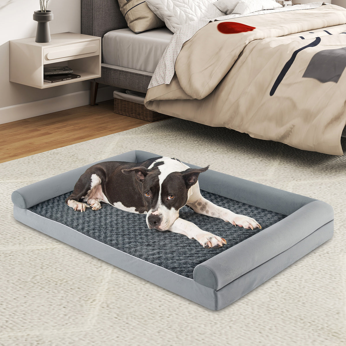 Orthopedic Foam Dog Bed, L/XL/XXL Sized Large Pet Bed