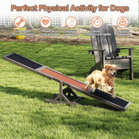 Wooden Dog Agility Seesaw, Dog Exercise & Play Set