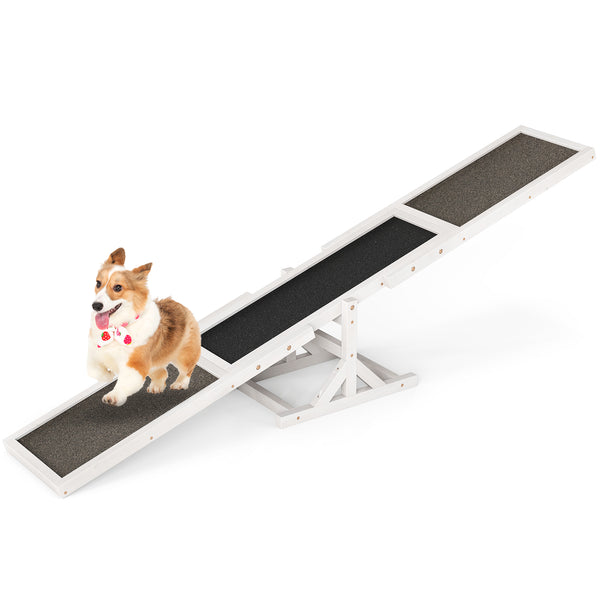 Wooden Dog Agility Seesaw, Dog Exercise & Play Set