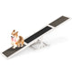 180 cm Wooden Dog Agility Seesaw, Dog Exercise & Play Set, 70kg Capacity