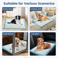 Dog and Puppy Pee Pads, 90 x 90 cm (100 Counts) 6-Layer Leak-Proof Pet Pads