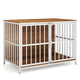 Heavy-duty Dog Crate Furniture, 100 cm Dog Kennel with Dual Lockable Double Doors