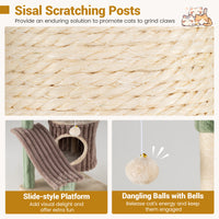 Large Cat Tree for Indoor Kittens 163 cm Tall Kitty Tower with 2 Condos