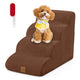4-Step Pet Stairs/Ramp with Storage Pocket & Handle