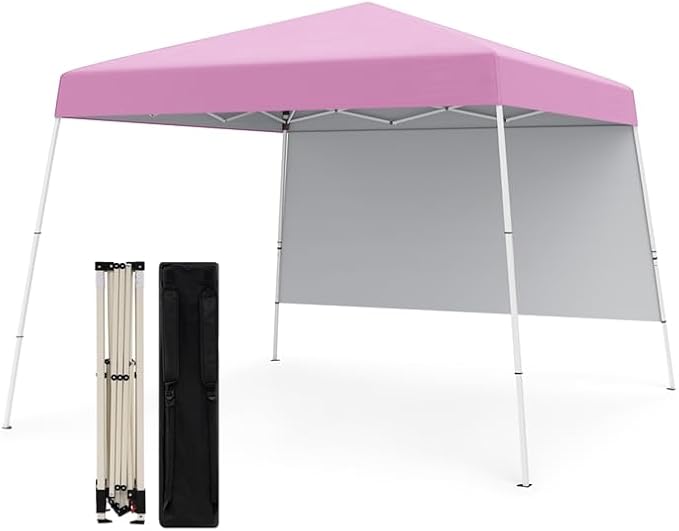 3 x 3 m Pop up Canopy Tent w/ 1 Sidewall