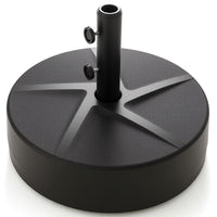 Patio Umbrella Base 40kg Capacity Water and Sand Fillable Umbrella Stand