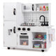 Play Kitchen for Kids Wooden Kids Play Kitchen with Water Dispenser
