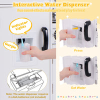Play Kitchen for Kids Wooden Kids Play Kitchen with Water Dispenser