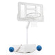 Swimming Pool Goal with Adjustable Height Backboard and Filled Base