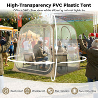 Pop Up Sports Tent with Sealed Floor and Carry Bag for 2-4 Persons