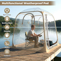 Pop Up Sports Tent with Sealed Floor and Carry Bag for 2-4 Persons