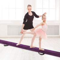 Portable Gymnastic Beam with Anti Slip Bottom and Carry Handle for Home