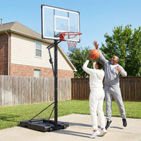 Portable Basketball Hoop 1.7-3.05 m Adjustable Basketball Goal System