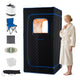 Portable Steam Sauna Box with 1200W 3L Steamer for Full Body Relaxation