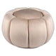 Pumpkin Ottoman with Hidden Storage and Removable Lid for Living Room