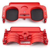 Rolling Knee Creeper with 360° Swivel Casters with Foam Cushions and Built-in Tool Trays