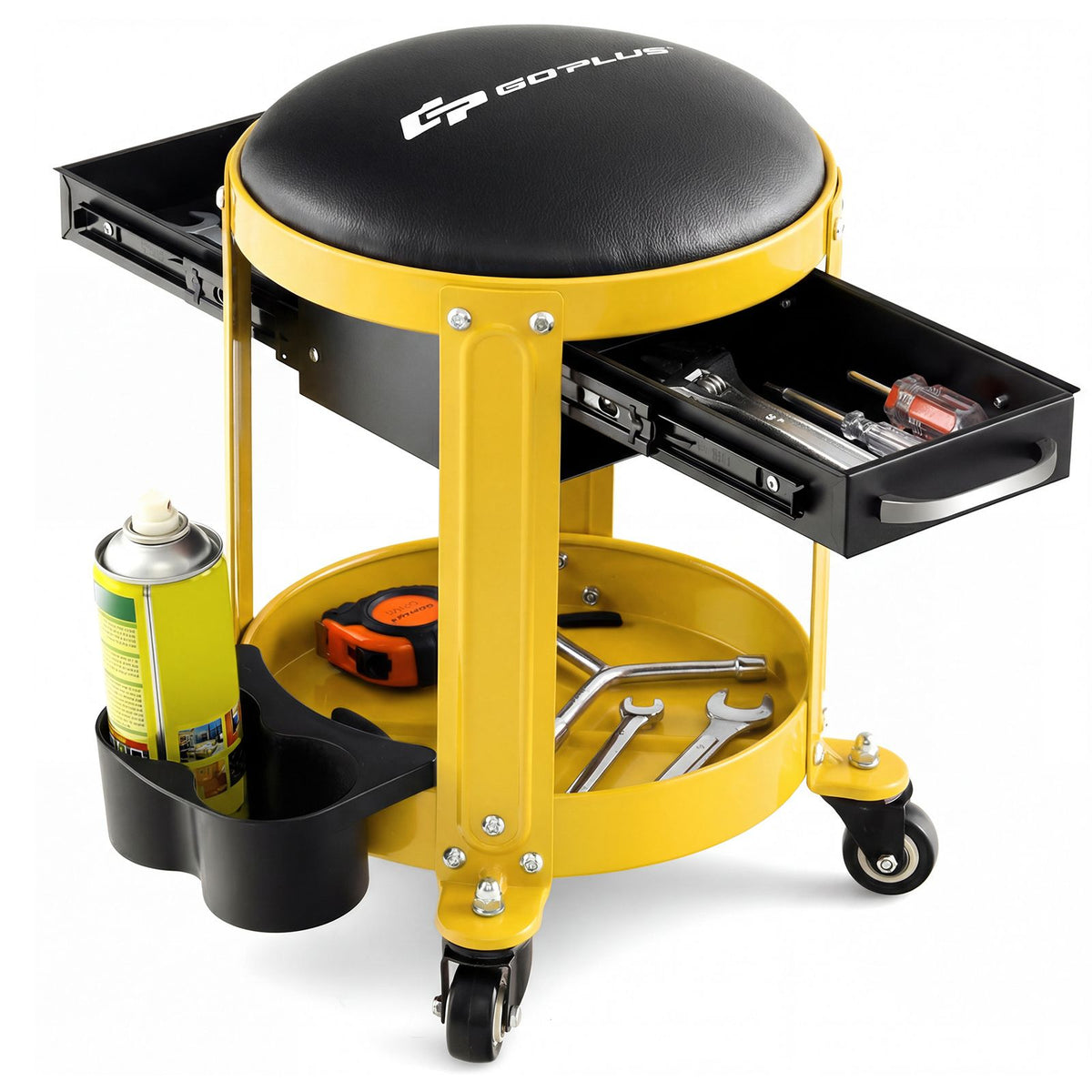 150 kg Capacity Workshop Creeper Seat, Rolling Mechanic Stool