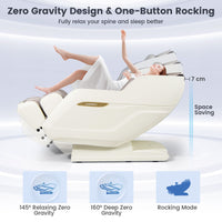 SL Track 3D Massage Chair Full Body Zero Gravity Massage Recliner with Airbags