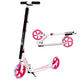 Folding Kick Push Scooter with Flashing LED Wheels