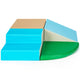4-Piece Soft Toddler Corner Climbing Sliding Blocks