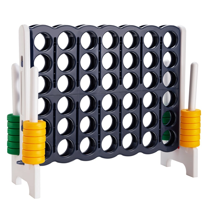 Giant Connect 4 in A Row Jumbo Family Garden yard Game Outdoor Toy 4-to-Score Kids Adult Family Party