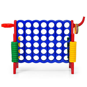 Giant 4-in-A Row, Jumbo 4-to-Score Giant Game Set for Kids & Adults