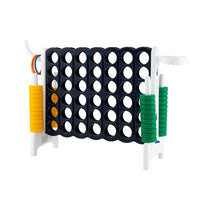 Giant 4-in-A Row, Jumbo 4-to-Score Giant Game Set for Kids & Adults