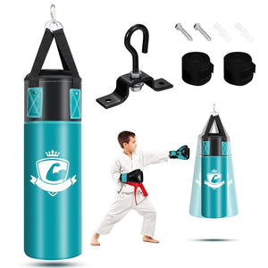 5 kg Kids Hanging Punching Bag Set w/ Punch Gloves, Suitable for 3+ Boys & Girls