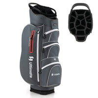 Golf Cart Bag, Golf Club Bag w/ 15 Way Top Dividers Including Individual Putter