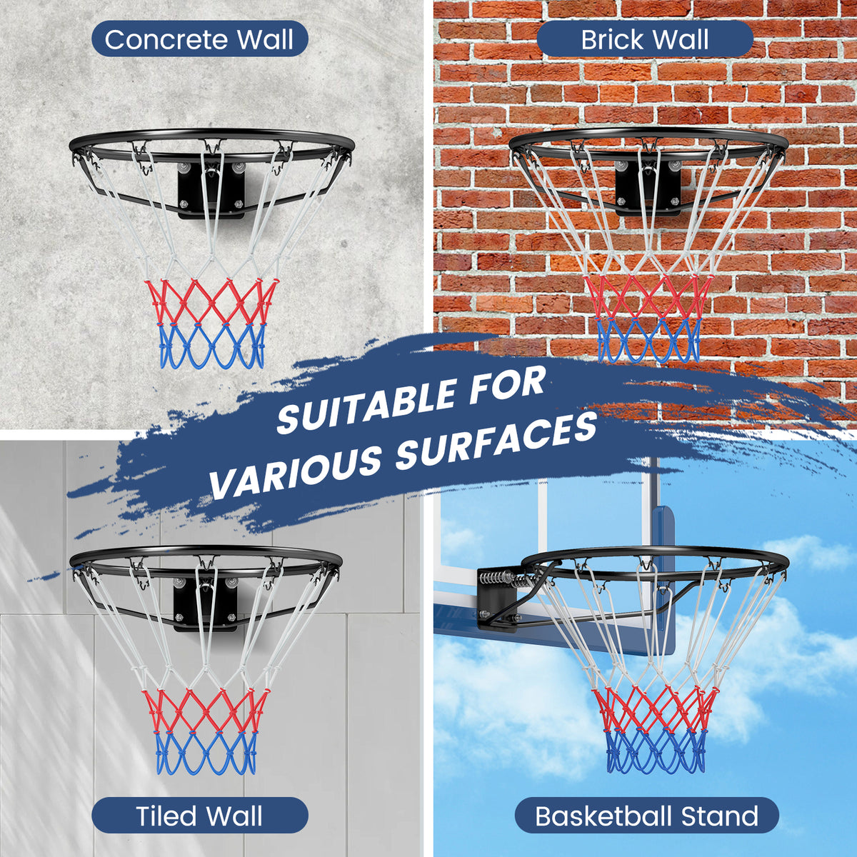 45 CM Basketball Rim Replacement