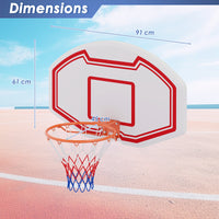 Large Wall Mounted Basketball Hoop