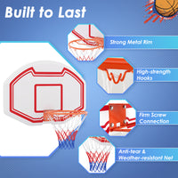 Large Wall Mounted Basketball Hoop