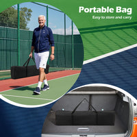 Portable Pickleball Net, 6.75m Regulation Size Pickle Ball Net System