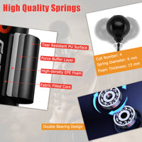Boxing Speed Trainer, Freestanding 360°Spinning Bar w/ Dual Boxing Speed Balls