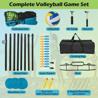 Portable Outdoor Volleyball Net Set
