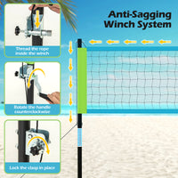 Portable Outdoor Volleyball Net Set
