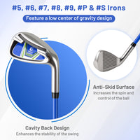 15-Piece Complete Golf Equipment Set