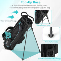 15-Club Package for Women with 460cc #1 Driver, #3 Fairway Wood, Hybrid, Irons (#5#6#7#8#9#P #S) and Putter