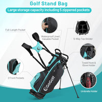 15-Club Package for Women with 460cc #1 Driver, #3 Fairway Wood, Hybrid, Irons (#5#6#7#8#9#P #S) and Putter
