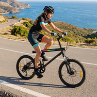 6-Speed Commuter Bicycle with Stereo Speakers and 2 Disc Brakes