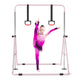 Expandable Gymnastic Bar for Kids, 4-Level Height Adjustable Gymnastic Horizontal Bar