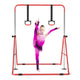 Expandable Gymnastic Bar for Kids, 4-Level Height Adjustable Gymnastic Horizontal Bar