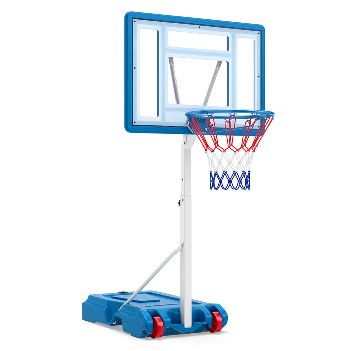 Pool Basketball Hoop with 82cm Shatterproof Backboard