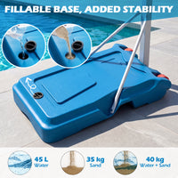 Pool Basketball Hoop with 82cm Shatterproof Backboard