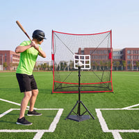 7x7.4FT Exatra Large Baseball Practice Net, Softball Pitching Net