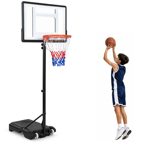 Basketball Hoop Outdoor 2.15-2.6M Height Adjustable