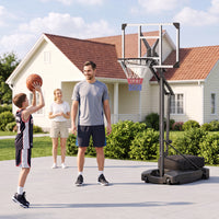 Basketball Hoop Outdoor 131-263 cm Rim Height Adjustable